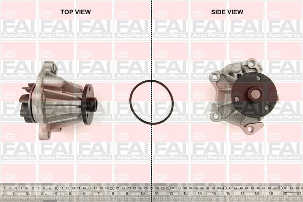 FAI AUTOPARTS Водяной насос WP2887